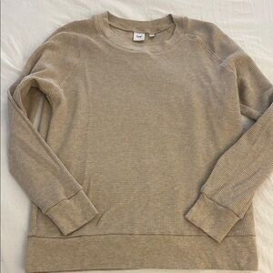 ARITZIA TNA Tan Crewneck Sweater